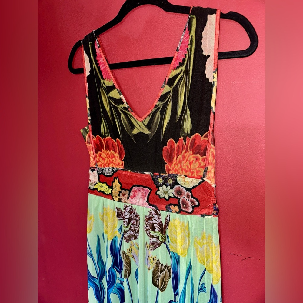 Desigual Helsinki Floral Maxi Dress size 6 - Picture 6 of 9